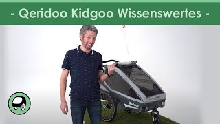 Alles Wissenswerte zum Qeridoo Kidgoo Kinderanhänger [upl. by Enneirdna]