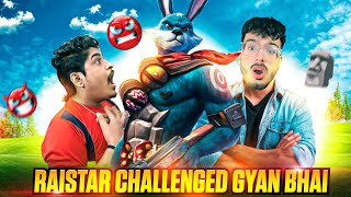 Raistar Challenge Gyan Bhai For 4 Vs 4 😱 GYAN RISHABH OP REACTION Must Watch 🗿 [upl. by Nosiaj]