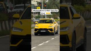 Mumbaikars love Lambo’s 😍😂  India  mumbai carspotter carspotting money millionaire viral [upl. by Vanden]