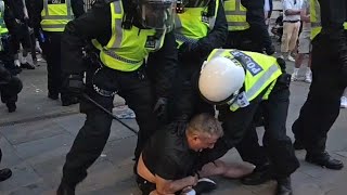 Police arresting everyone Enough is Enough london [upl. by Arhoz]