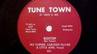 Ike Turner quotBox Topquot 1958 Tune Town 501 [upl. by Yrbua142]