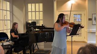 Fritz Kreisler Praeludium and Allegro Dr Hyejin Kim violin and Joy Mentzel piano [upl. by Blodget]