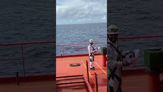 Life at sea 🚢  Rohit Chopra  merchantnavy sea shorts ytshorts [upl. by Yart85]