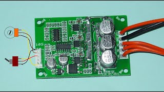 Bürstenlosen Gleichstrommotor BLDC EC mit JY01 Modul ansteuern [upl. by Nawak780]