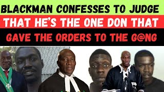 BLACKMAN’S CRZYC0NFESSION To JUDGE SYKES He’s The ONE DON Leader Who Gave THEGNG MVRD3RORDERS [upl. by Ronel240]