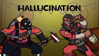 FNF HALLUCINATION Celebration TF2 Cover CHARTED [upl. by Adnoryt374]