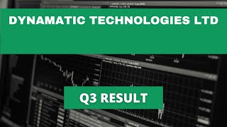 dynamatic technologies share latest newsdynamatic technologies ltd share latest newsdynamatic tech [upl. by Maxentia838]