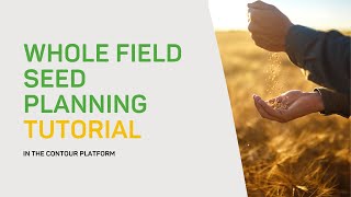 How to use RHIZAs new Whole Field Seed Planning tool 🌾 [upl. by Nadoj]