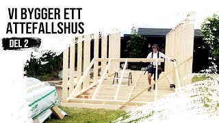 Vi bygger ett Attefallshus  Tiny House  Stomme [upl. by Einaffets]