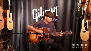 Gibson J 45 50s Faded Sunburst Acoustic Guitar Demo [upl. by Reese]