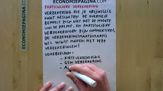 Particuliere verzekering Economiepaginacom [upl. by Bushweller]