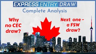 Could the next EE draws finally be for FSW  Expected CutOff Score [upl. by Holder]