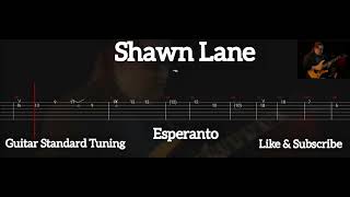 Shawn Lane  Esperanto  Tab Guitar [upl. by Genaro]