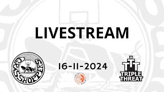 Grasshoppers Livestream VSE1 tegen Triple Threat VSE1 [upl. by Rennie]