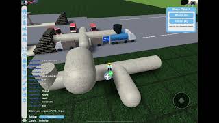 How to make an airplane in itty bitty railway 🛤️✈️ [upl. by Ahsi]