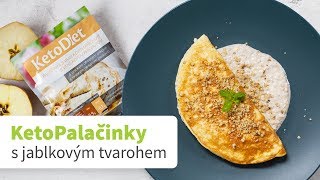 VIDEOrecept KetoDiet KetoPalačinky s jablkovým tvarohem [upl. by Hiroshi69]