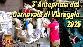 Carnevale di Viareggio 20253°Anteprima dei lavori x ledizione del Carnevale di Viareggio 2025 [upl. by Xel]