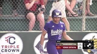 Full Replay Iowa vs Washington Softball  2024 Puerto Vallarta College Challenge [upl. by Leonhard98]