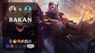 Rakan Mid vs Karma  EUW Grandmaster Patch 144 [upl. by Anon550]