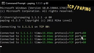 How to install PapingTCP Ping Tutorial [upl. by Trebuh]