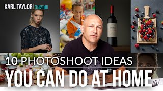 10 PHOTOSHOOT IDEAS that are EASY to try at home [upl. by Kahlil397]