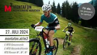 M³ Montafon Mountainbike Marathon im Montafon  Vorarlberg [upl. by Tisbee]