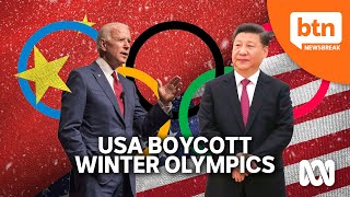 USA announce diplomatic boycott of Beijing Winter Olympics [upl. by Avlis]