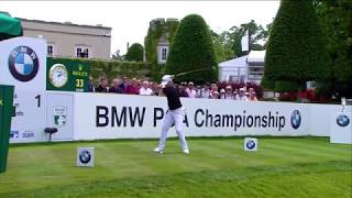 2017 BMW PGA Championship  Highlights [upl. by Anirdnaxela]