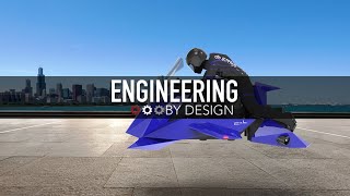 Engineering By Design Flying Motorcycle Tops Out at 150 MPH [upl. by Bright504]