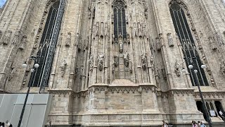 Piazza Del Duomo Milan Italy [upl. by Farrah351]