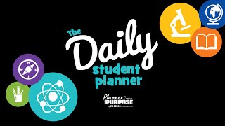 5020D The Daily Student Planner Dated [upl. by Hewes]