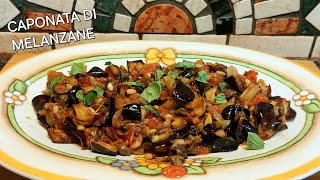 CAPONATA DI MELANZANE 🍆🍆 La ricetta perfetta🤩 [upl. by Lleda]