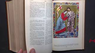 Catholic Bible 1950s Beautiful text and imagery [upl. by Jump]