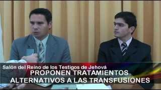 POSTURA DE LOS TESTIGOS DE JEHOVÁ FRENTE A LA DONCION DE SANGRE [upl. by Goode918]