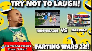 Farting Wars 22  Try Not to Laugh Challenge [upl. by Isej]