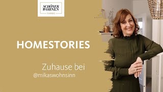 SCHÖNER WOHNENFarbe Homestory  Zuhause bei der kreativen mikaswohnsinn Roomtour [upl. by Esimorp]