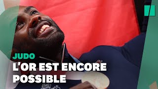 Médaillé de bronze Teddy Riner remercie tous ceux qui lont soutenu [upl. by Lemra952]