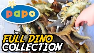 Papo® Complete DINOSAUR Collection [upl. by Riatsila]