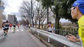 Kyoto Marathon just after 18 km [upl. by Bean]