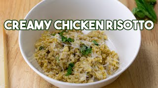 Creamy Chicken Risotto [upl. by Mureil]