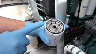 How to Change a diesel engine fuel filter  Motor Boat amp Yachting [upl. by Greenwood397]