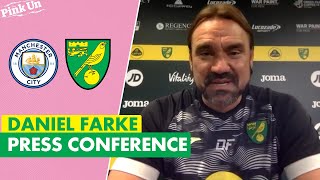 quotWe enjoy these gamesquot  Daniel Farke press conference ahead of Man City  The Pink Un [upl. by Waters]