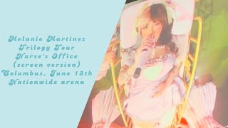 Melanie martinez trilogy tour nurses office screen version [upl. by Aneerbas826]