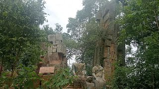 Prasat Pheas temple  Svay Chek  Banteay Meanchey  Research  Study  Ancient temple [upl. by Belldas]