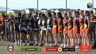 Netball Development Team BTD vs Burnham Grammar School UK [upl. by Hsital523]