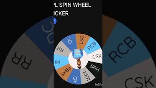 Player picking through spin wheel Kl rahul RCB [upl. by Ventre]