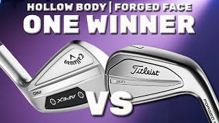 Titleist T200 vs Callaway Apex Pro Irons Distance Forgiveness Control SHOWDOWN 2024 [upl. by Blankenship156]