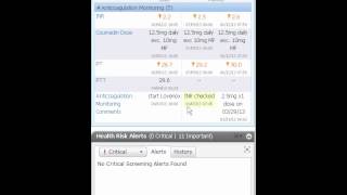 Anticoag Monitoring View [upl. by Yadrahc447]