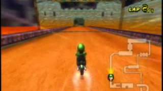 Mario Kart Wii Texture Hack  N64 Bowsers Castle Wii [upl. by Sisi]