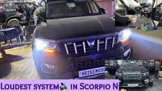 Scorpio N system upgraded🔊🔥  full modified [upl. by Alida]